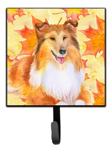 Carolines Treasures Sheltie Fall Gancho De Pared, Pequeño, M