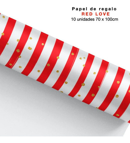 Imagen 2 de 10 de Papel De Regalo Afiche Navidad 70x100cm X 10 Hojas