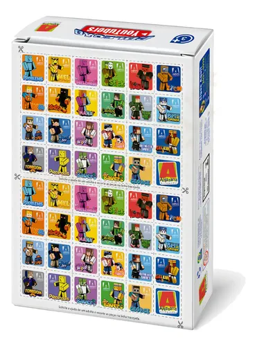 Boneco Articulado 15cm Zoom Minecraft Algazarra com Ferramentas e