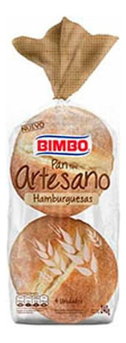 Pan Hambartes 240 Gr Bimbo Panificados