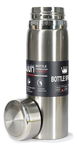 Botella Térmica 1 Litro Academia Trilha Acero Inoxidable