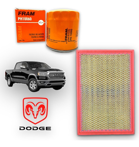 Kit Filtros De Aceite Y Aire Dodge Ram 1500 5.7 Hemi V8