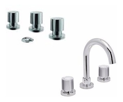 Imagen 4 de 6 de Combo Set Lavatorio Cocina Cisne Y Ducha Monocomando Oferta