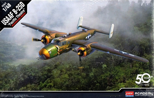 Academy 12328 1:48 Usaaf B 25d Pacific Theatre