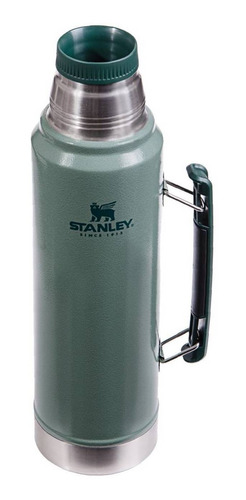 Imagen 2 de 4 de Stanley Termo Clásico 1 L de acero inoxidable hammertone green