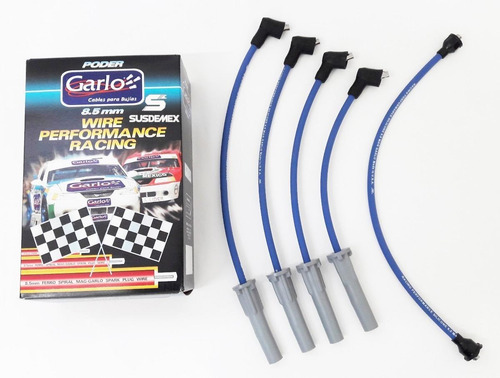 Imagen 1 de 7 de Cables Para Bujías Garlo Race 8.5 Mm Datsun Sakura Samurai