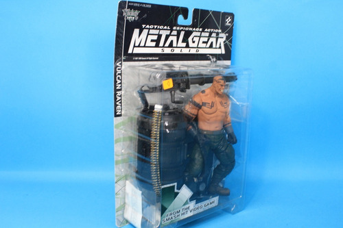Vulcan Raven Metal Gear Mcfarlane Toys (Usado)