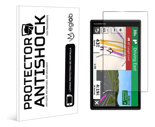 Protector De Pantalla Antishock Para Garmin Dez Otr500