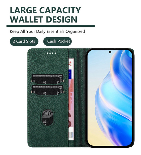 Funda Para Teléfono Sharp Aquos Sense 9 Plus, Tarjetero, Ranura E