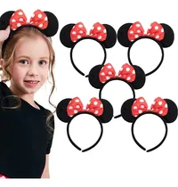 Comprar 12 Diadema Mickey Raton Disfraz Orejas Mouse Minnie Fiesta