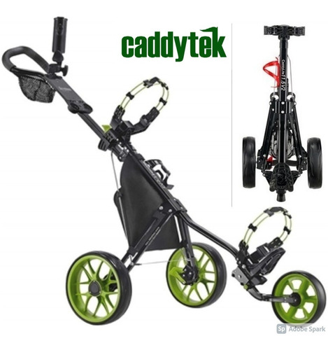 Kaddygolf Carro Manual Golf Caddytek Caddylite 11.5 3 Ruedas