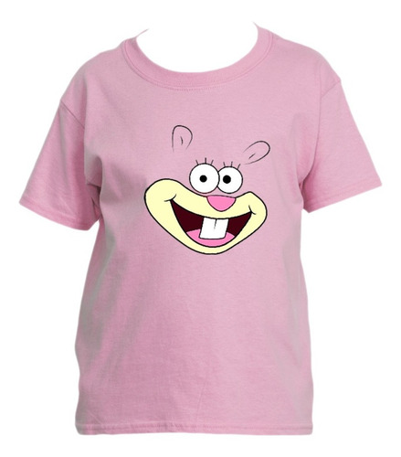 Polera Arenita Bob Esponja Face