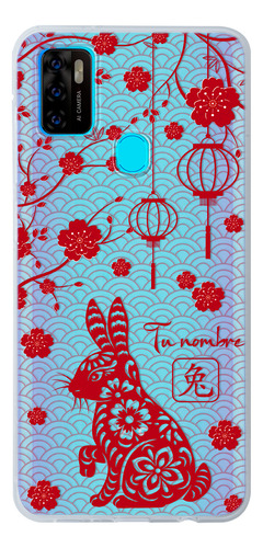Funda Para Zte Horóscopo Chino Conejo Con Tu Nombre