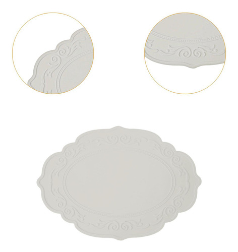 Mantel Individual Para Mesa De Comedor, Tapete De Silicona