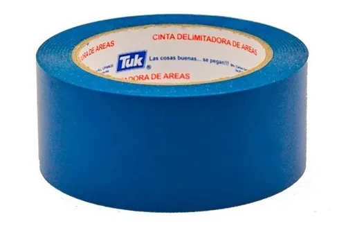 CINTA DELIMITADORA AZUL 340 TUK 48mm x 33m mm PZAS/ CAJA 24 Piezas por caja - Código: 434015 | Compra en Guadalajara
