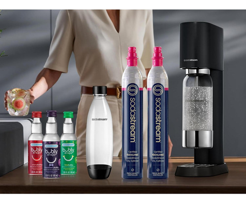 Sodastream Enso Fabricante De Agua Espumosa 60l Negro Mate