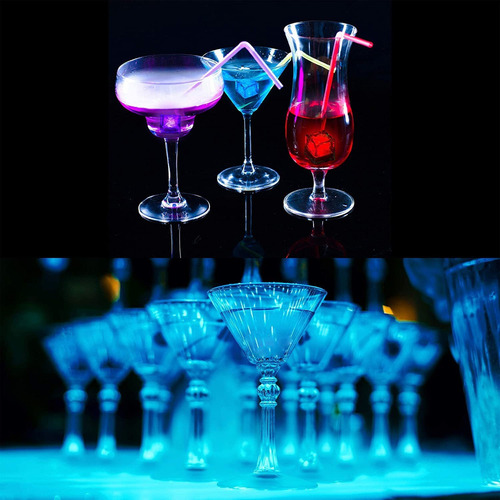 I Cubitos De Hielo Iluminados, 40 Unidades De Luces Led De