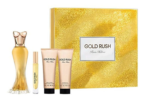 Paris Hilton Gold Rush - Set De Regalo (4 Piezas)