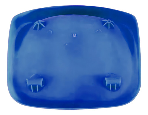 Assento Concha Ergonômico Para Arquibancada Cor Azul Bic