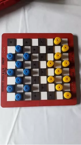 Jogo Adaptado Braille Ludo