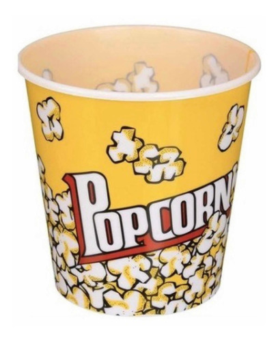 Cubeta Para Palomitas Popcorn Bote Botana Palomero Grande