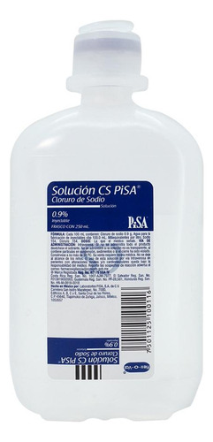 Solución Cs Pisa Solución 0,9 G, 1 Frasco Plástico 250 Ml