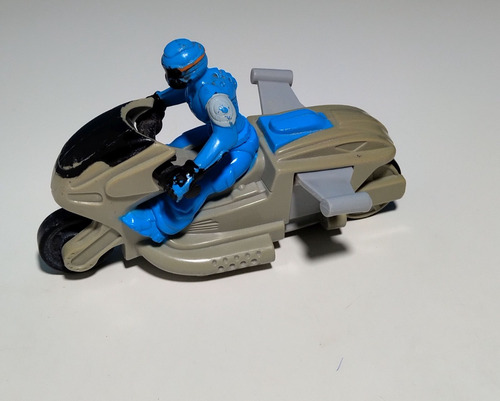 Muñeco Action Man En Moto (Usado)