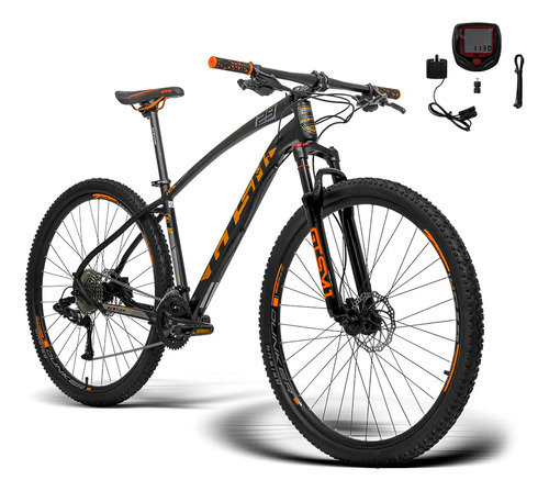 Bicicleta Gts Aro 29 30v Freio Hidráulico I-vtec Sx Cl Cor Preto-laranja Tamanho Do Quadro 15