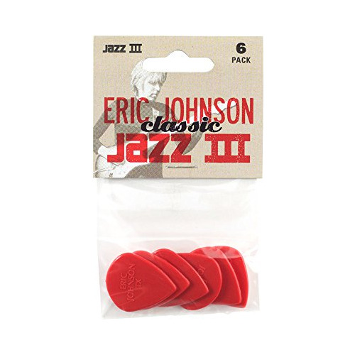 Dunlop Pejn Eric Johnson Classic Jazz Rojo In Unidade