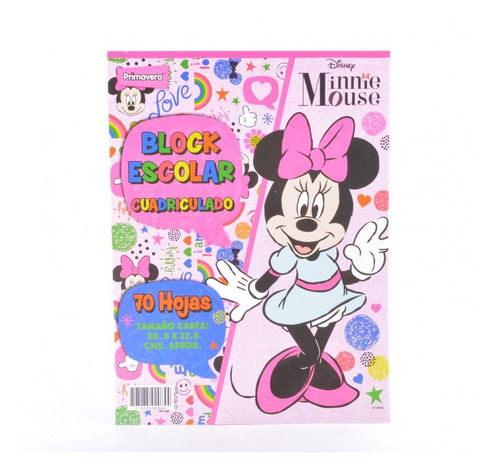 Block Carta Primavera Minnie Cuadros*70