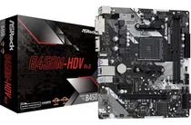 Comprar Motherboard Asrock Amd B450m-hdv R4.0 Am4 Hdmi Ddr4 