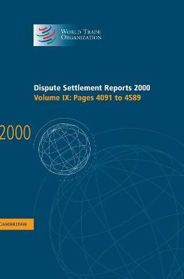 Dispute Settlement Reports 2000: Volume 9, Pages 4091-458...