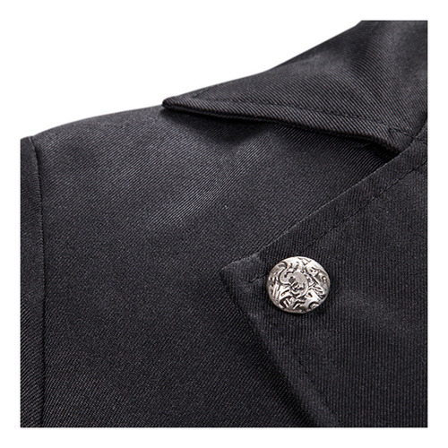 Abrigo Para Hombre Vestido Gótico, Uniforme De Esmoq