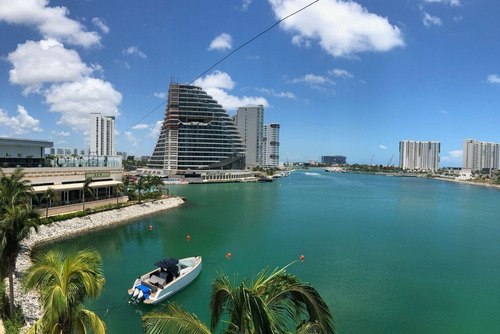Imagen 13 de 17 de Departamento En Shark Tower Cancún, Puerto Cancún.(1206)