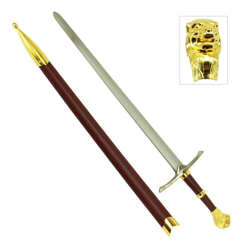 Rhindon Narnia Espada Medieval Con Funda 100 Cm