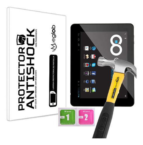 Protector De Pantalla Anti-shock Tablet Goclever Tab R974 2