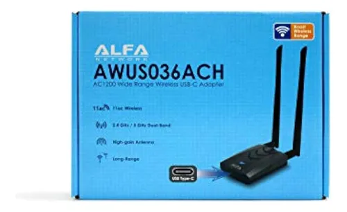?nueva Versión Tipo C Wifi Usb? Alfa Awus036ach