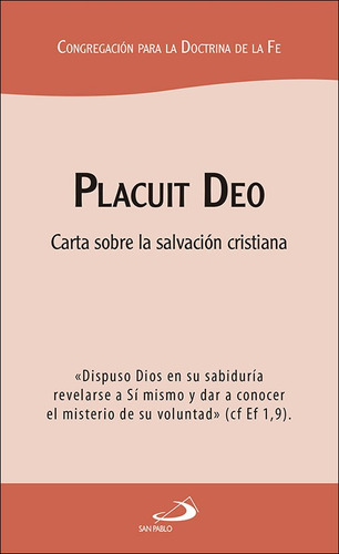 Placuit Deo (libro Original)