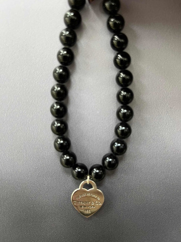Imagen 3 de 4 de Pulsera Plata 925 - Onix Tiffany & Co