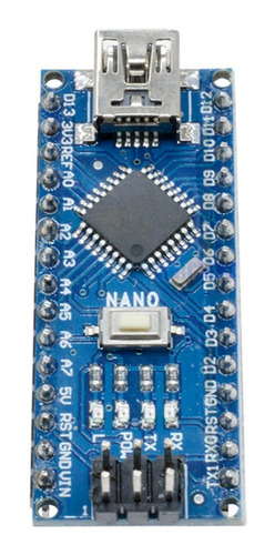 Nano 3.0 Atmega328 - Placa Compatível Com Arduino + Cabo Usb