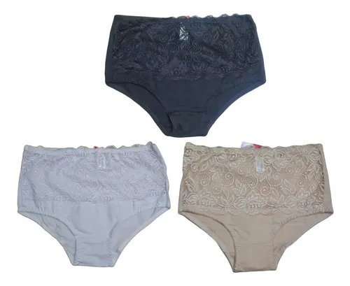 Calzones 100 algodon mujer sale