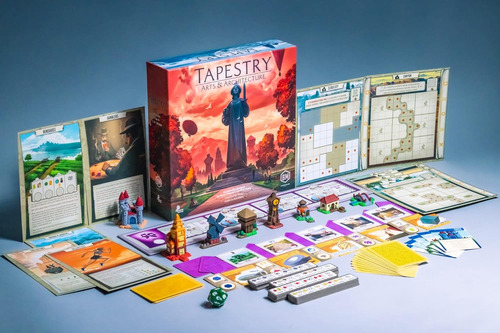 Tapestry De Juegos De Stonemaier: Expansión De La Arquitectu