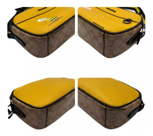 Bolsa Snoopy Peanuts Bandolera Coach D Lujo Juvenil Crosbody Mostaza Pechera Coach, Riñoneras, Neceser, Mariconera, Mochila Hombre, Mochila De Hombro, Mochila Viajera, Sobaquera,