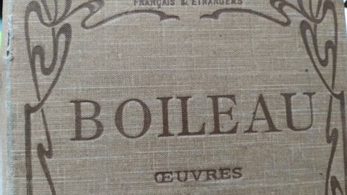 Ouvres Poetiques N Boileau