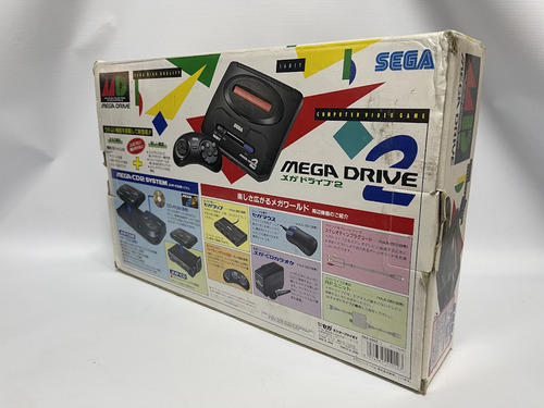 Mega Cd Y Megadrive Model 2 En Caja Funcionando Japonesas Negro (Usado)
