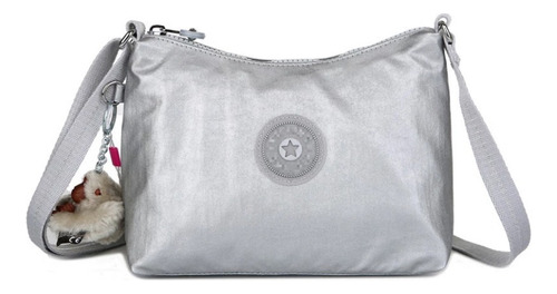 Cartera Kipling Crossbody Plateado