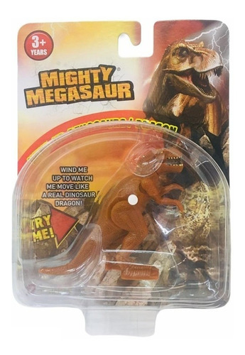 Dinosaurio Mighty Megasaur Movimiento A Cuerda Mt3 5325 Ttm