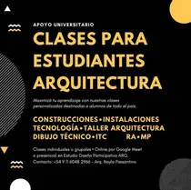 Comprar Clases Particulares Para Estudiantes Arquitectura 