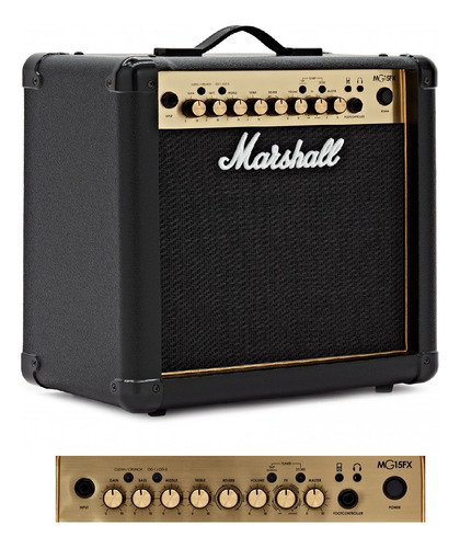 Marshall Mg15fx Amplificador Efectos + Rocker Music + Envio