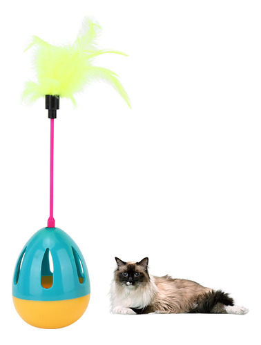 Vaso Giratorio Para Mascotas Cat Toy Pp, Duradero, Atractivo